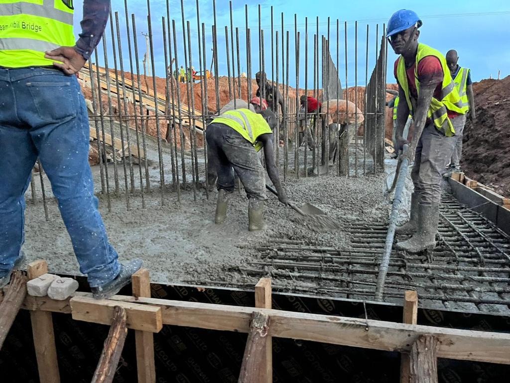 Deck Slab Casting